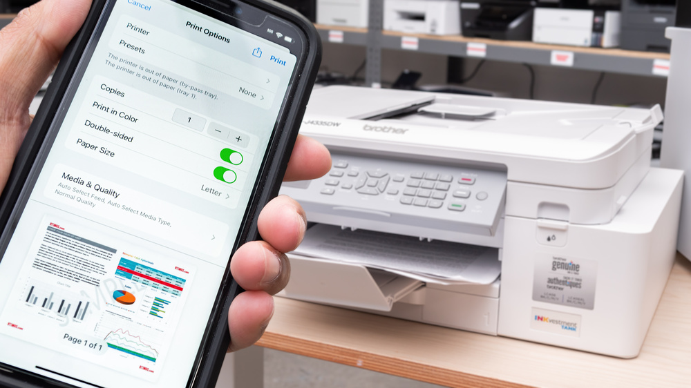 راهنمای جامع استفاده از AirPrint اپل در پرینترهای HP