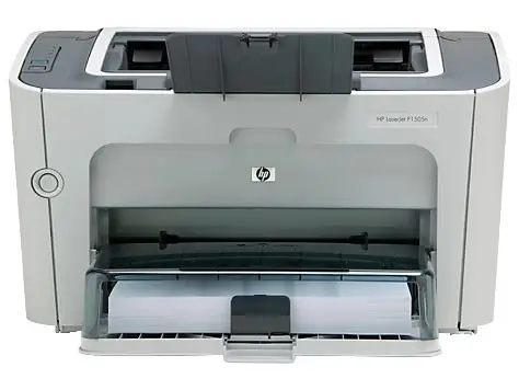 دانلود درایور پرینتر اچ پی مدل HP LaserJet P1505n