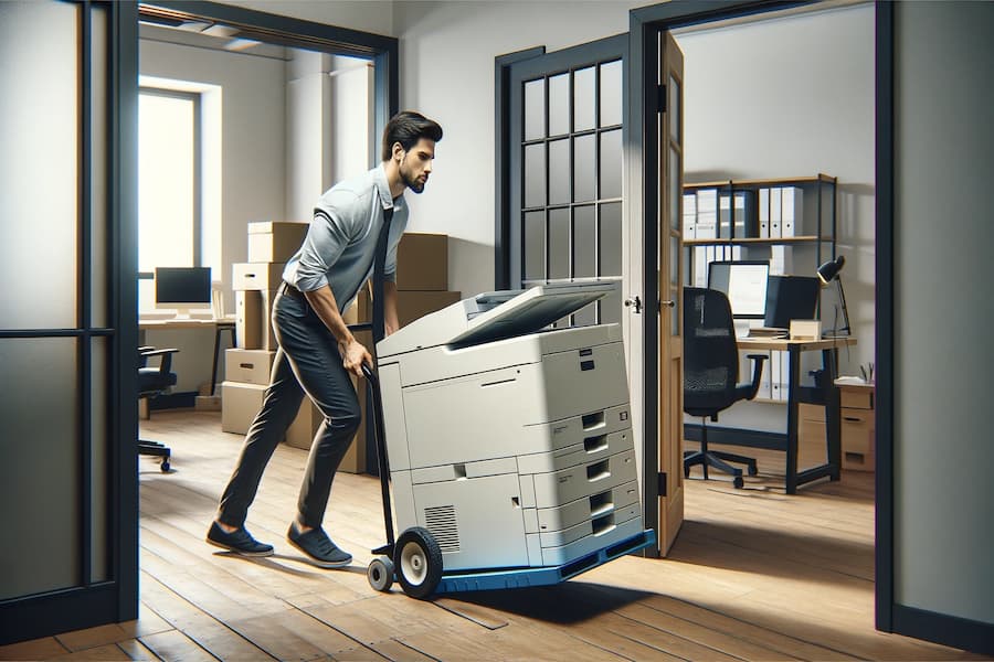 راهنمای کامل جابجایی و انتقال دستگاه کپی: نکات ضروری برای جلوگیری از آسیب