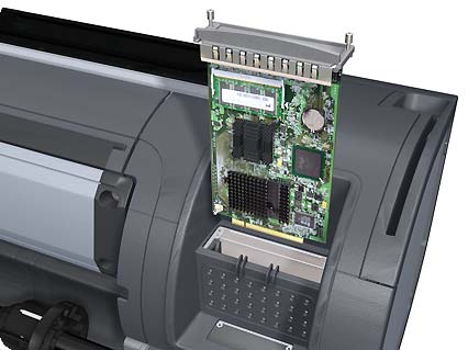 خطا در اثر آسیب برد فرمتر پرینتر اچ پی