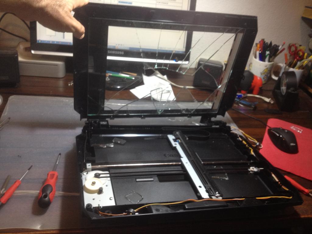 راهنمای جامع تعمیر و جلوگیری از شکستن شیشه اسکنر