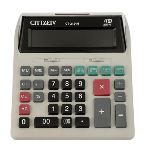 ماشین حساب سیتزیو اصلی(اورجینال)مدل CT-2124H