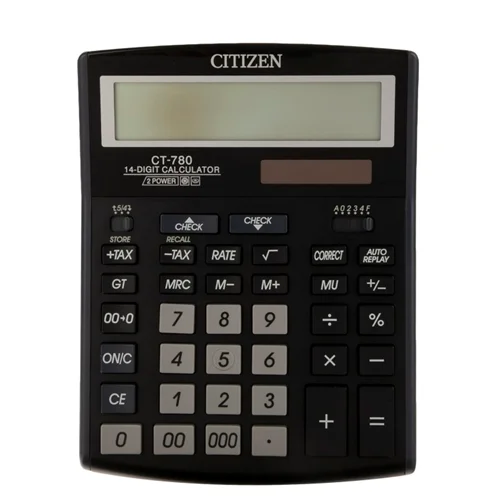 ماشین حساب سیتیزن مدل CT-780اصلی(اورجینال)