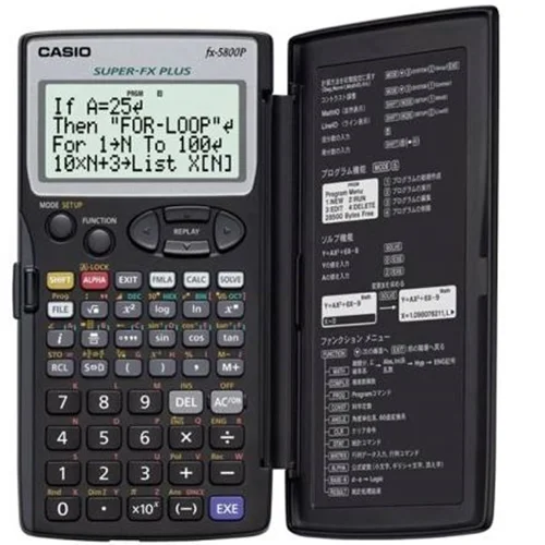 ماشین حساب مهندسی کاسیو FX-5800