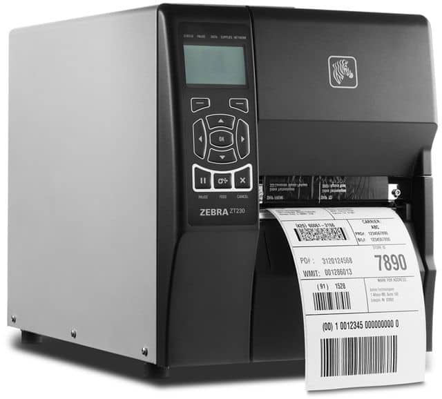 لیبل پرینتر زبرا مدل ZEBRA ZT230 استوک