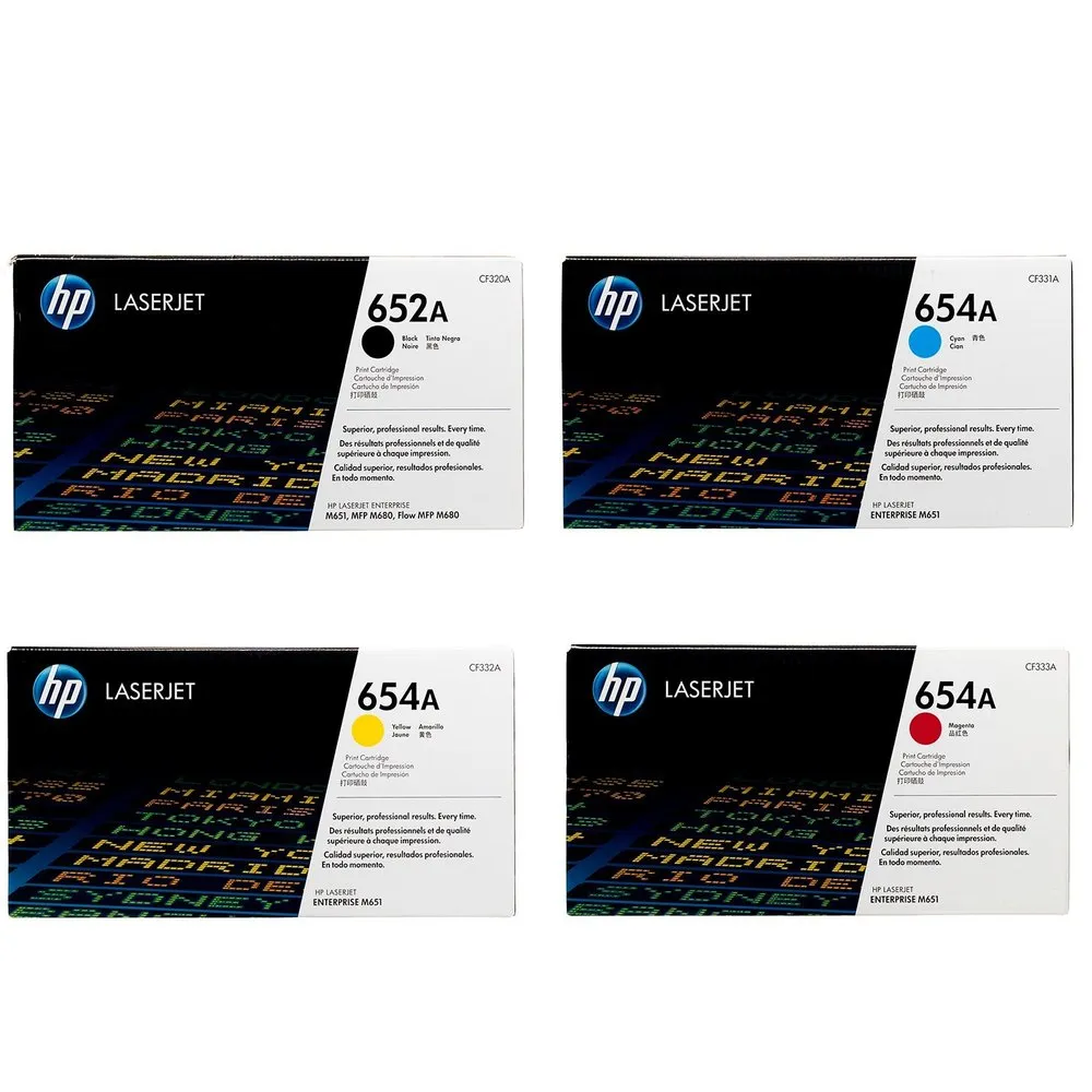 کارتریج لیزری رنگی اچ پی مدل HP M651 سری کامل